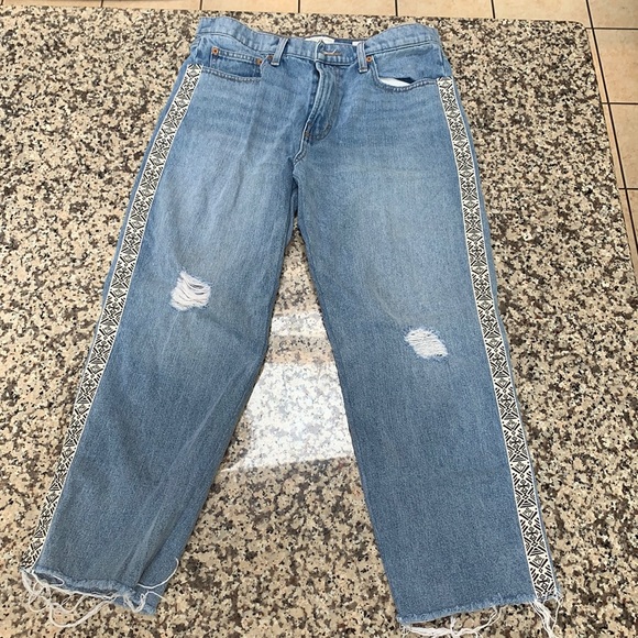 Lucky brand detailed relaxed jeans - Picture 1 of 5